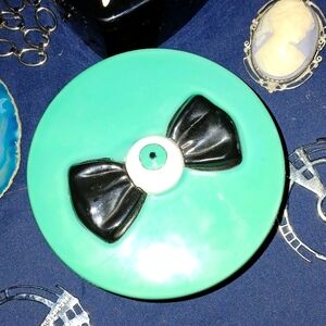 RARE Sourpuss Ceramics gothic jewelry box